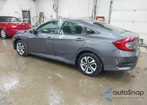 2018 Honda Civic Lx from USA, damaged, VIN 19XFC2E55JE034560